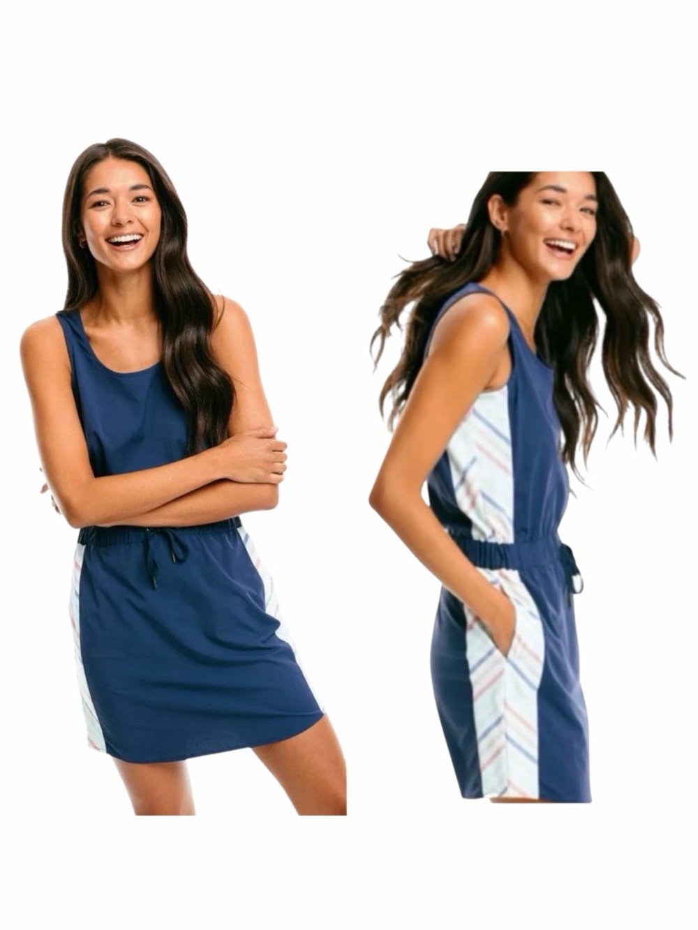 SOUTHERN TIDE TRUE NAVY SHANNON IC DRESS. Size Small.